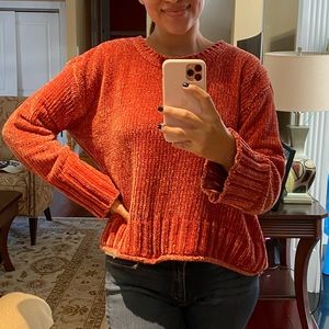 Aeropostale orange sweater